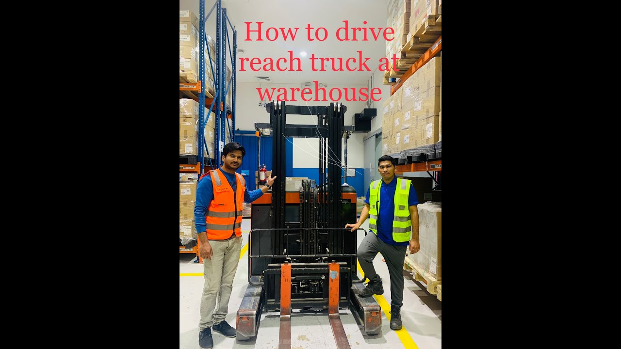How to drive reach truck at warehouse.Al shifa Riyadh Saudi Arabia 🇸🇦🇸🇦