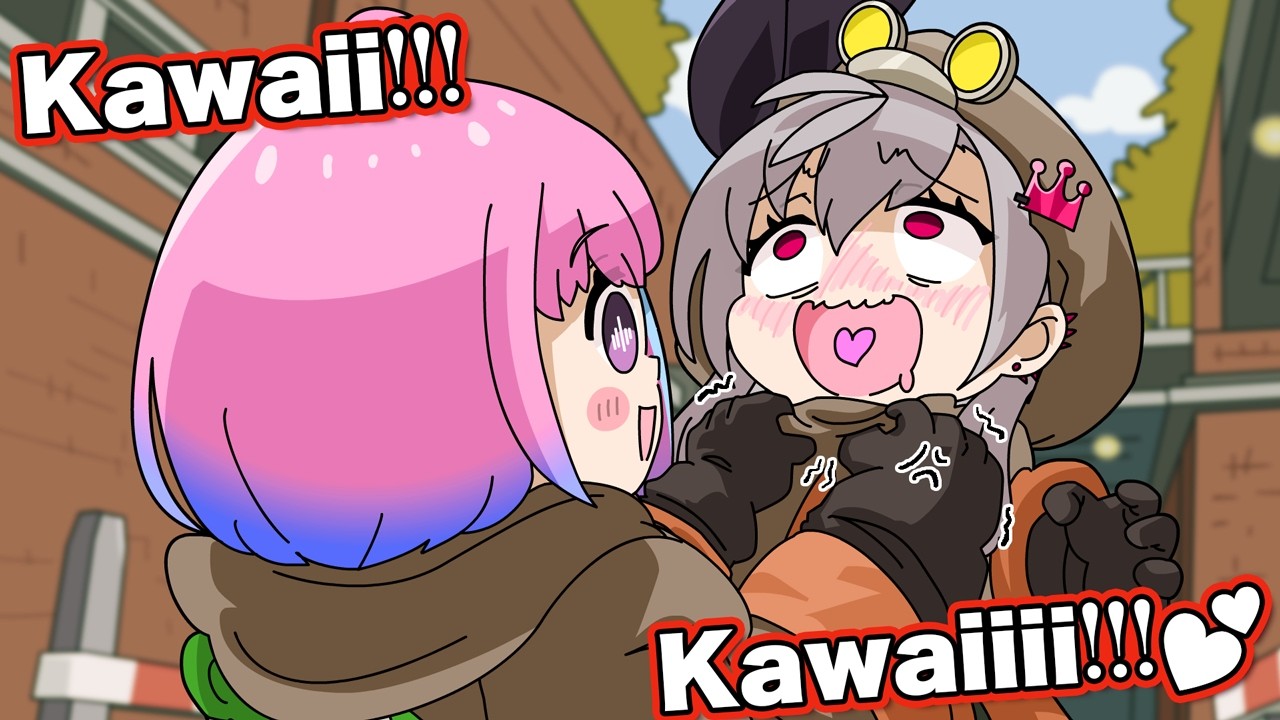 Riona enjoys being attacked by her favorite AI.[MIMESIS][Animated Hololive/Eng sub]