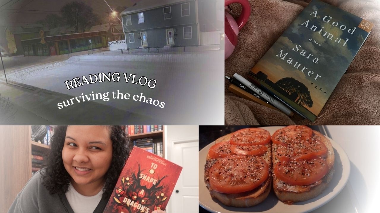 unaesthetic reading vlog📚 | banshee toddlers & finding a new all time favorite book 💫