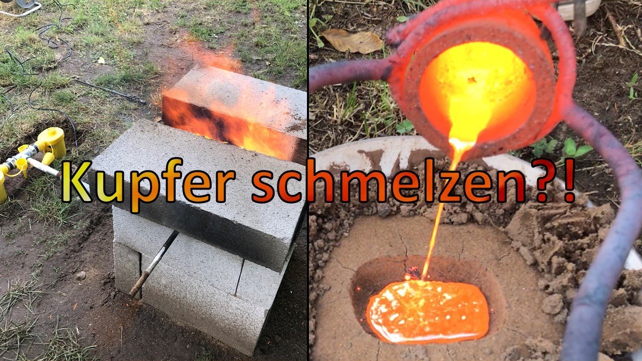 Schaffen wir es Kupfer zu schmelzen? | Funhacks TV