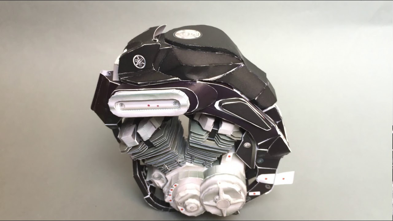 Yamaha MT 01 Making | Paper Craft Mega Project