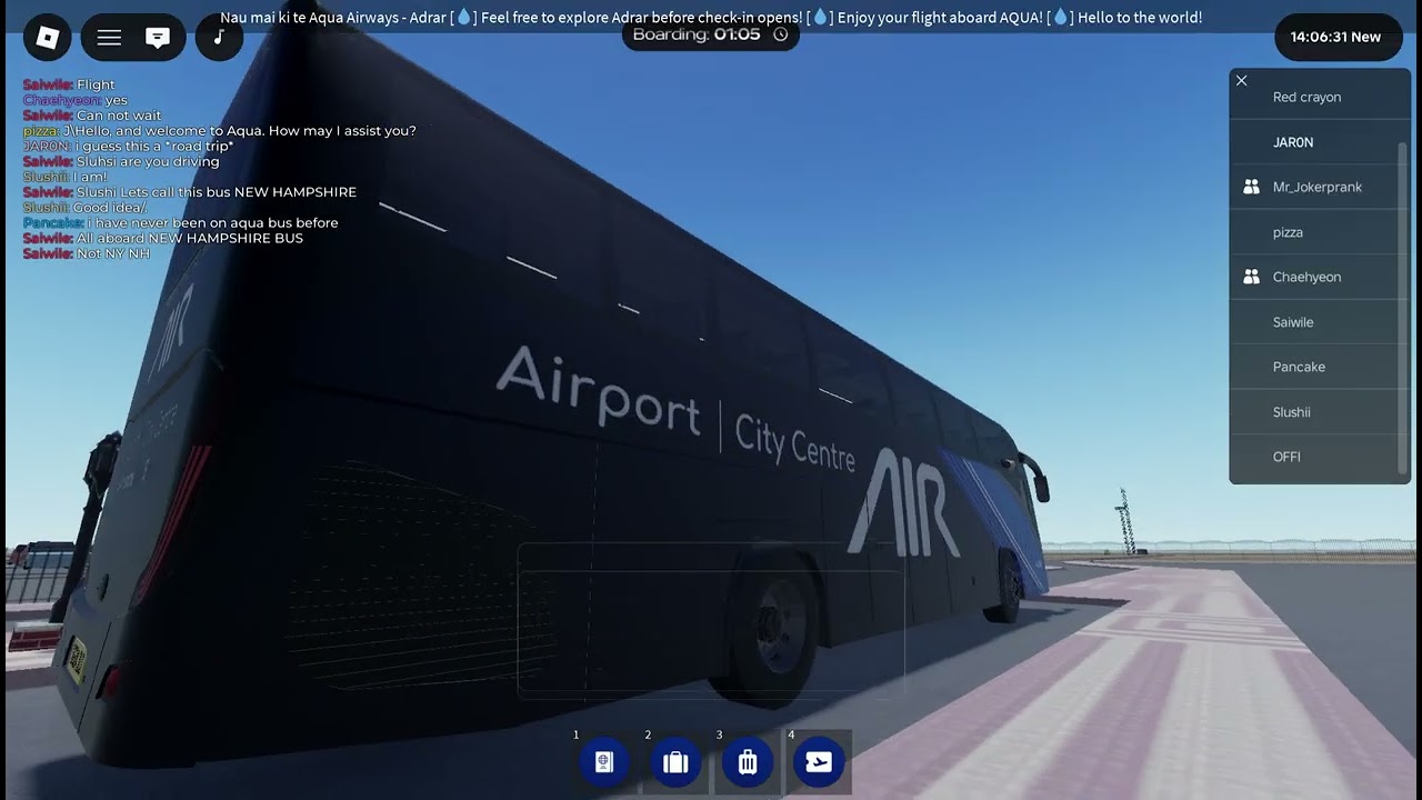 ROBLOX | Aqua Airways | Business Class | (Air)Bus | Part 2