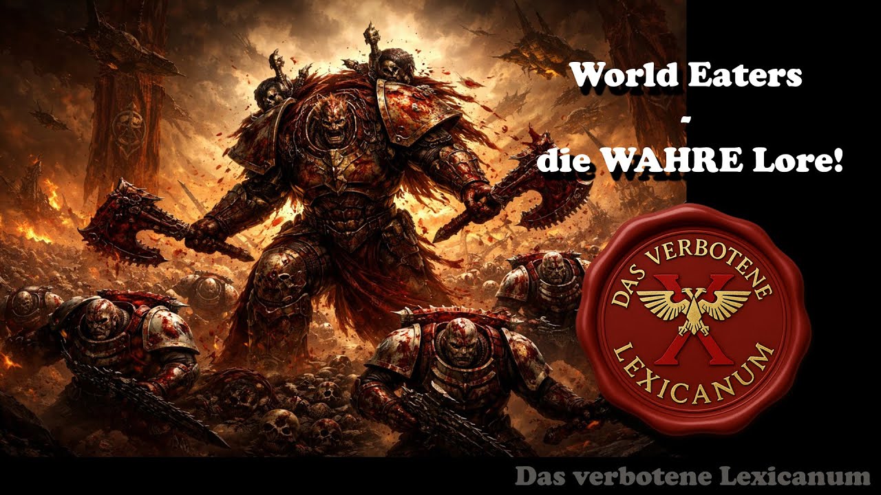 World Eaters – Die WAHRE Lore! - Das verbotene Lexicanum | #Warhammer40k #comedy