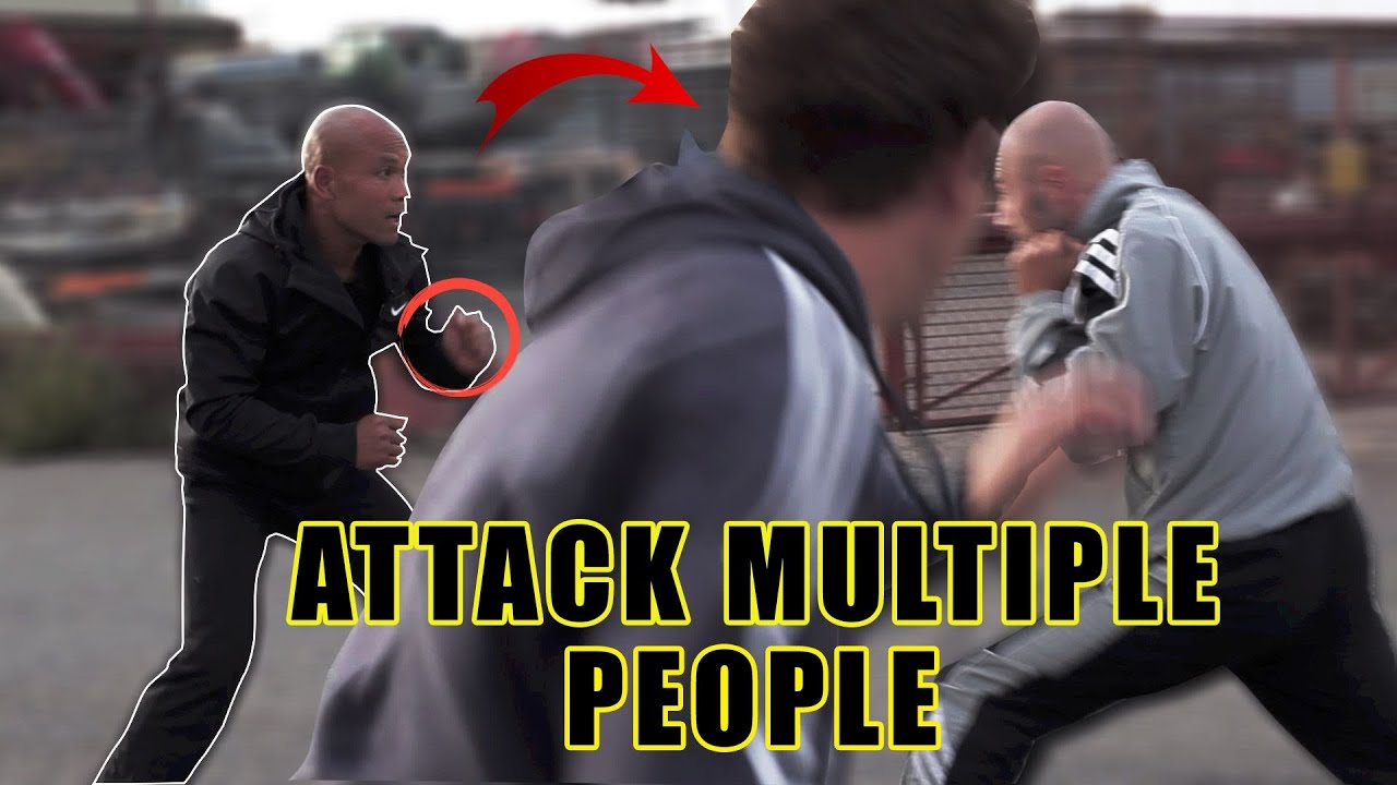 How to attack multiple people at once