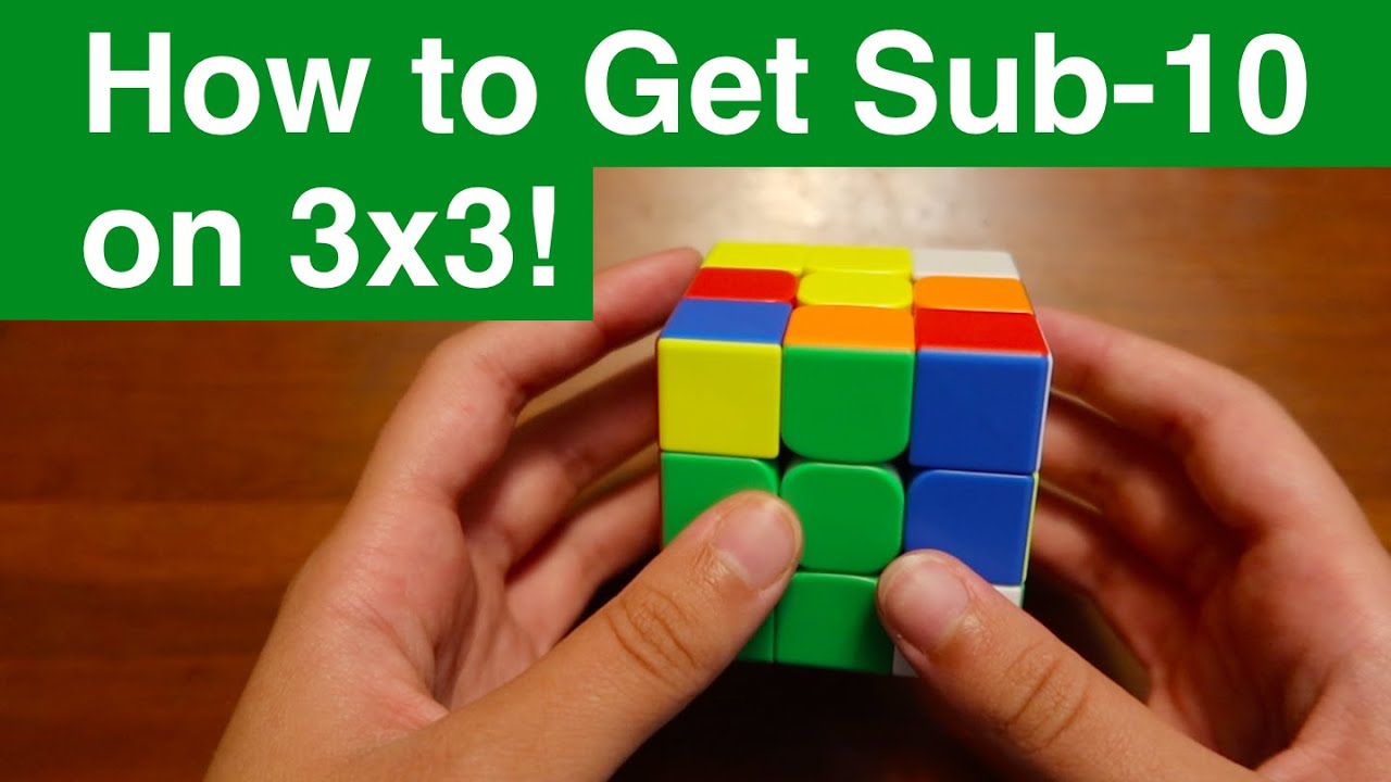 How to Get Sub-10 on 3x3 | Input from 50+ Cubers