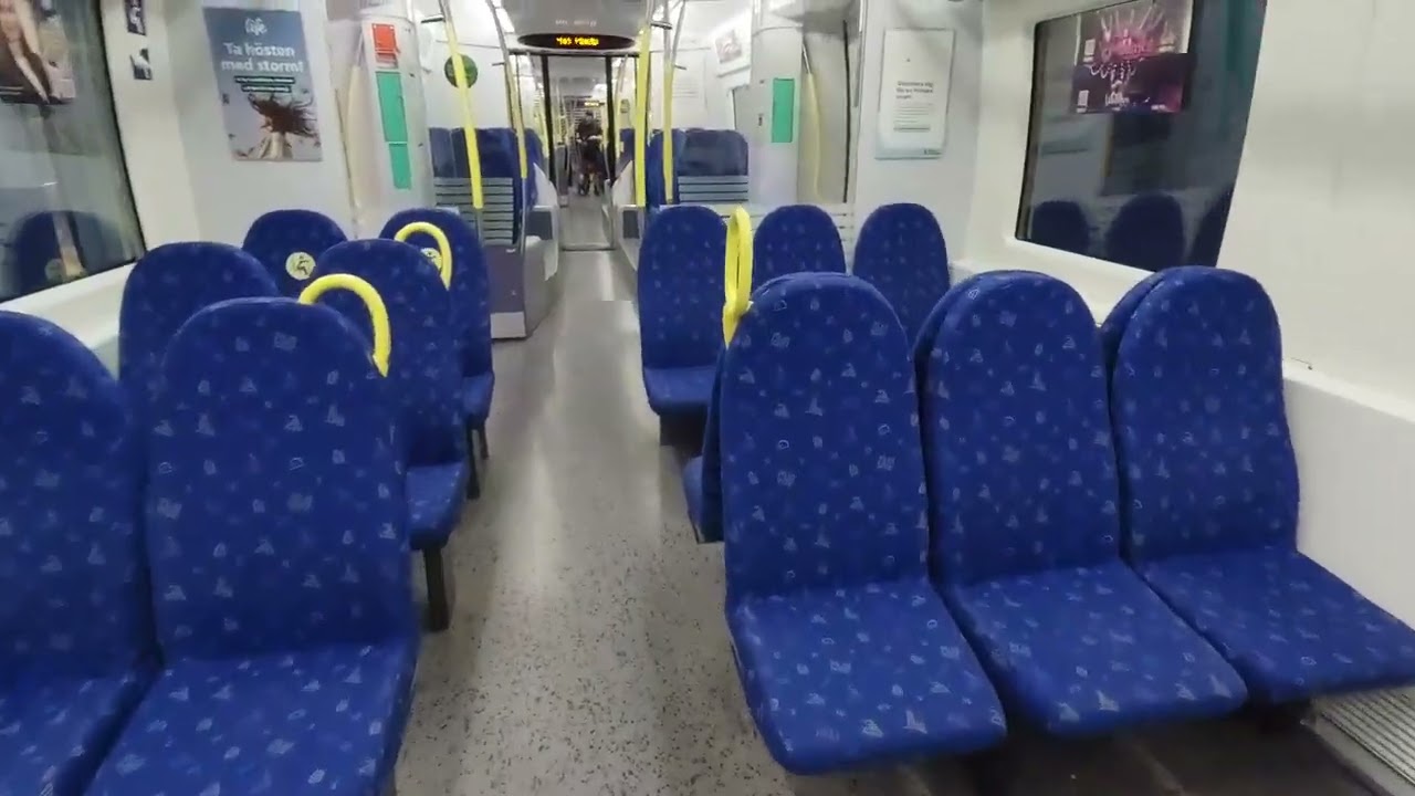 Sweden, Stockholm, train ride from City to Odenplan