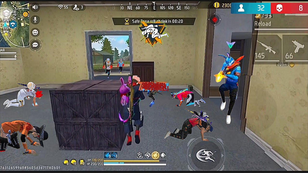 UNBEATABLE CLOSE RANGE 😈 | GOD LEVEL ACCURACY 🔥 | POCO X7 PRO HIGH GRAPHICS ⚡ FREE FIRE 🔥