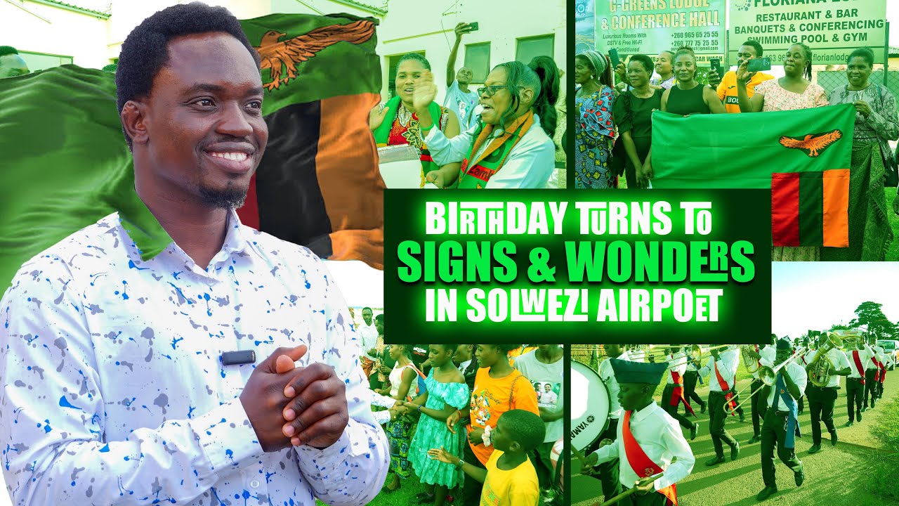 SIGNS AND WONDERS AT SOLWEZI AIRPORT!! #tbjoshualegacy #prohetpauldavid