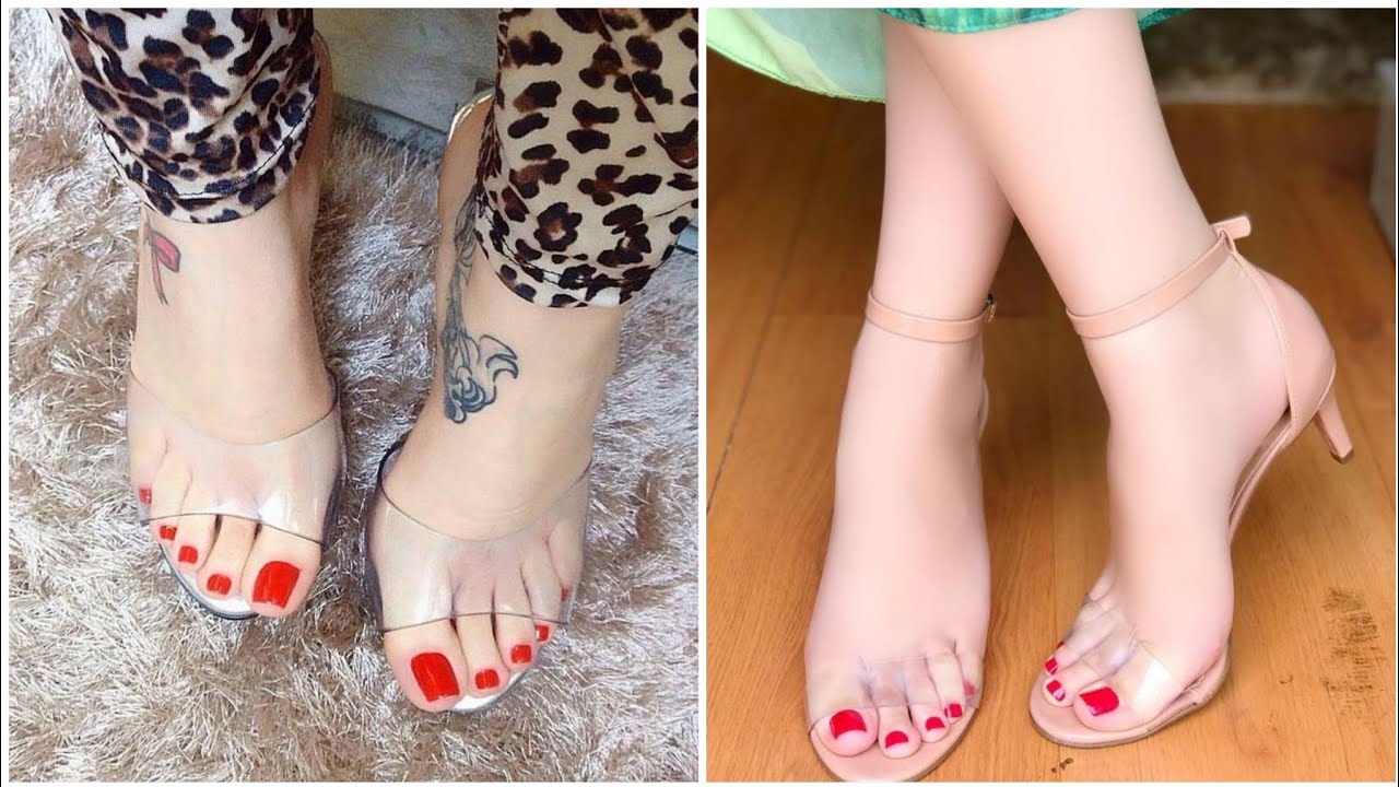 most beautiful and stylish women toe nails red nail polish color for stylish women 2021