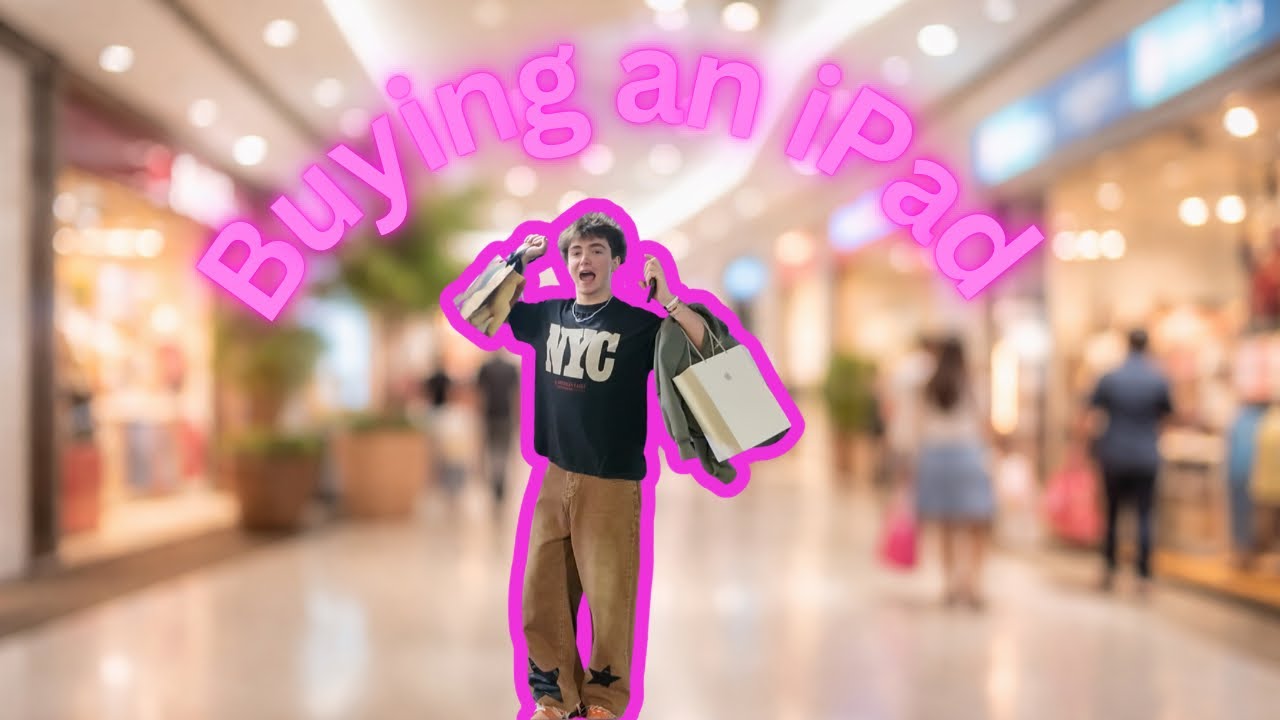 Come with me ￼to buy a pink iPad!!