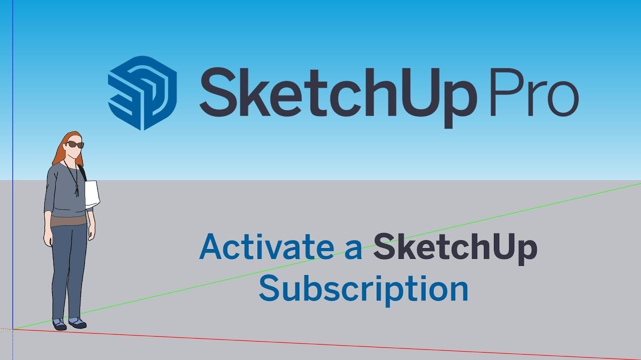 SketchUp Pro - How To? | Activate Subscription | ENG Tutorial