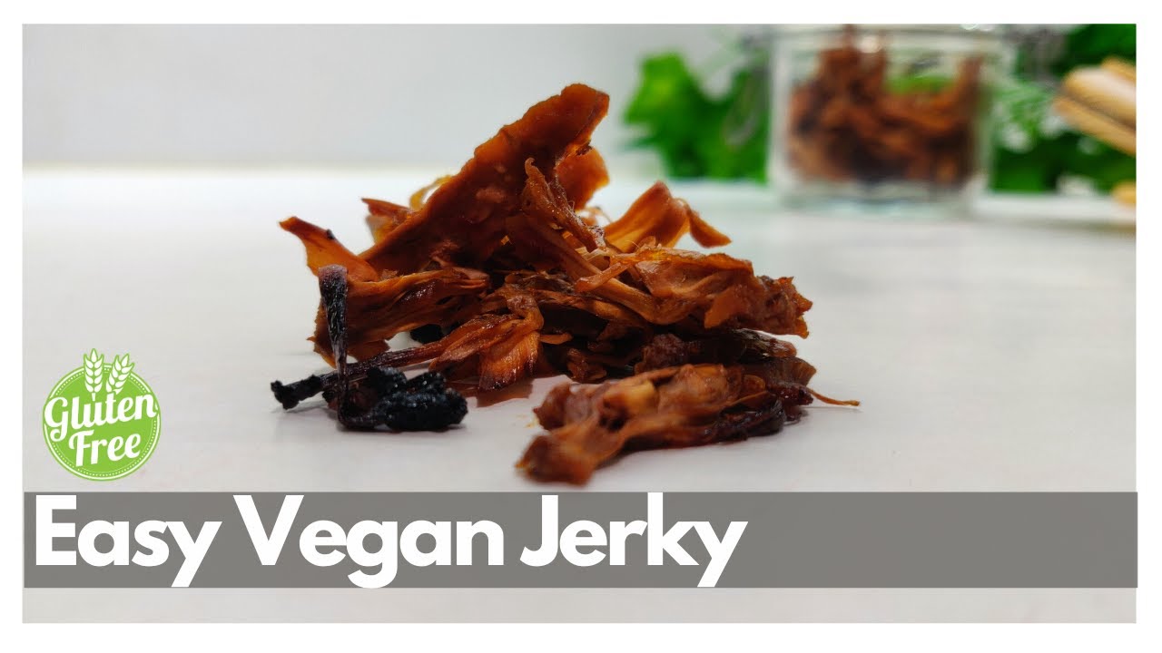 The best Vegan Jerky / Jackfruit Jerky (soy and gluten free)