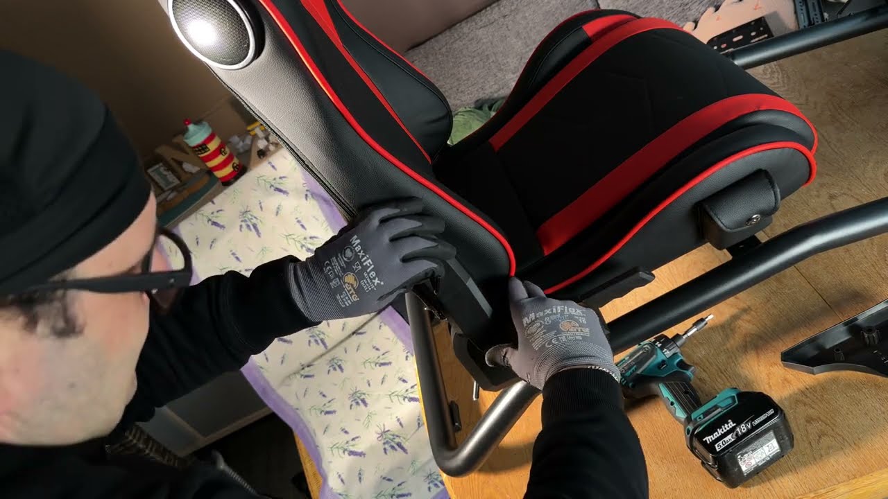 How to assemble GTPLAYER Simulator Cockpit, Racing Simulator Steering Wheel Stand with 3D Stereo DIY