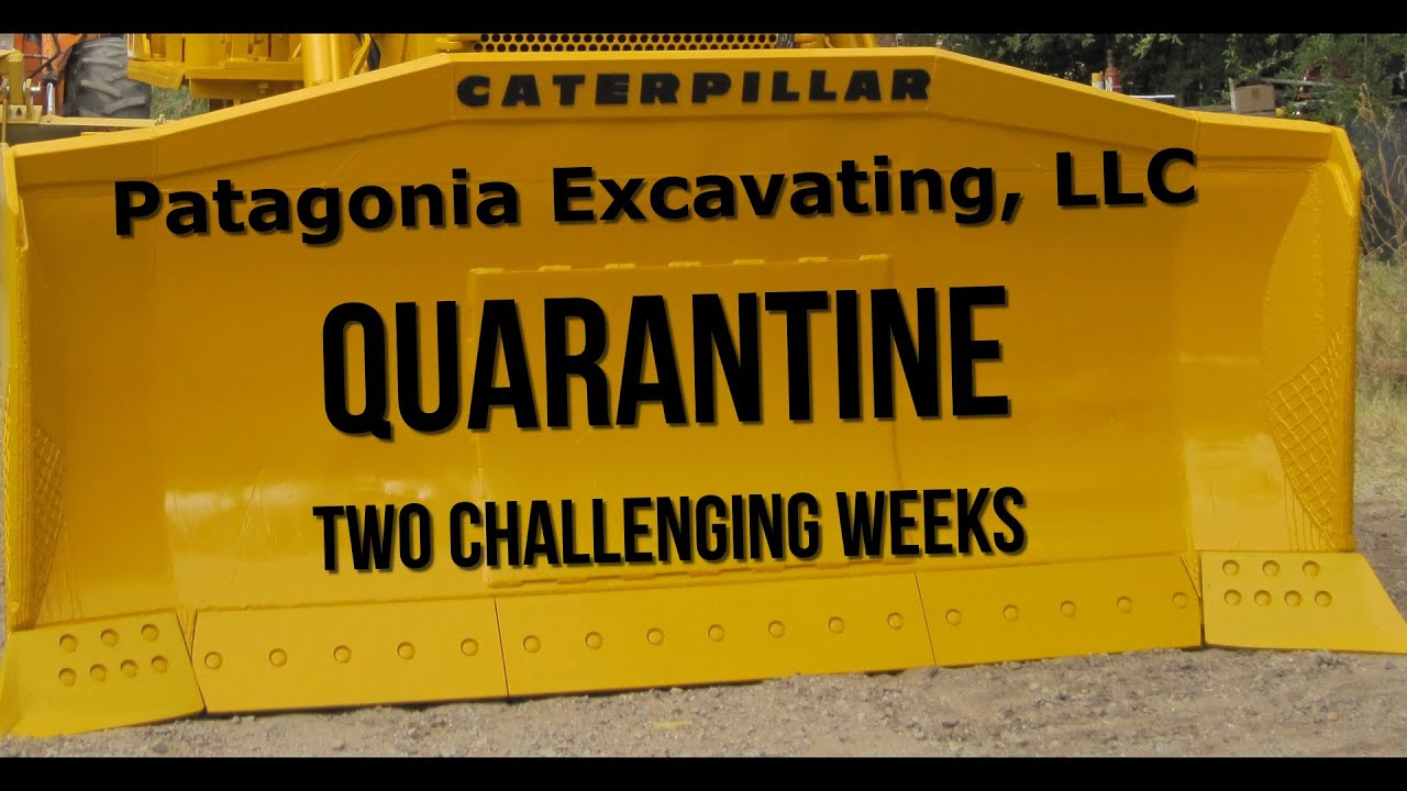 Cat D7E new undercarriage - Making the best of two weeks of quarantine!  Not for the weak hearted.