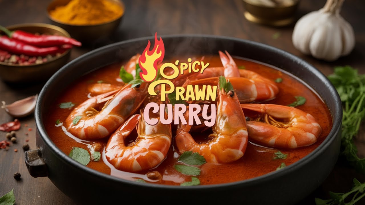 Prawn Curry | What's the SECRET to Making Restaurant Style PRAWN Curry at Home #spicyprawncurry