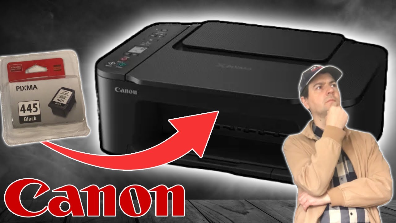 Cartridge Replacement on a Canon Pixma TS3640