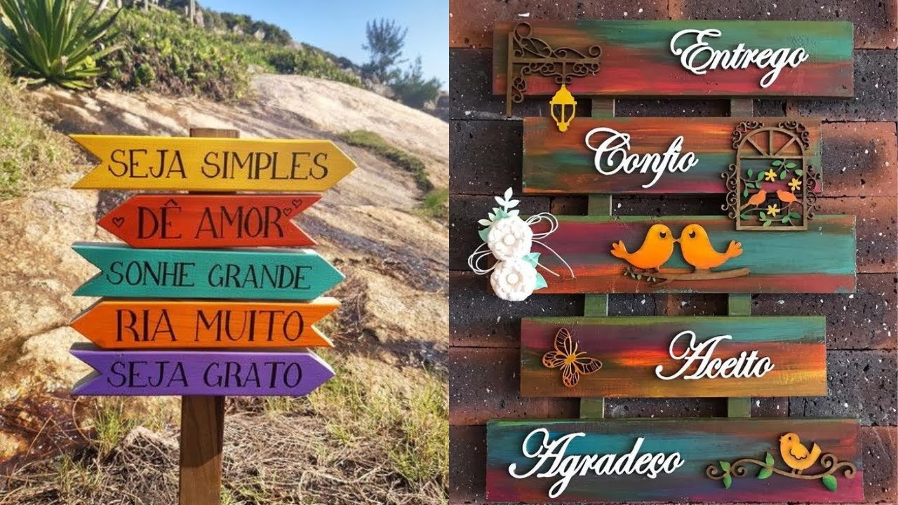46 IDEIAS INCR&Iacute;VEIS de PLACAS DE MADEIRA