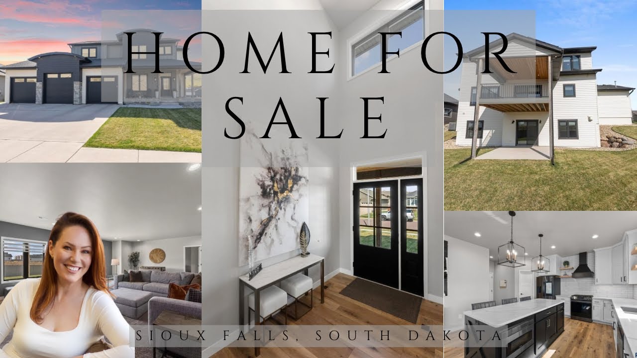 😍 Custom HOME FOR SALE | 5 beds + office | $799,900 | Sioux Falls, South Dakota