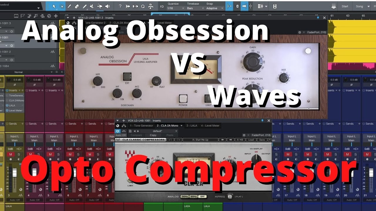 Analog Obsession LALA VS CLA-2A | OPTO Compressor