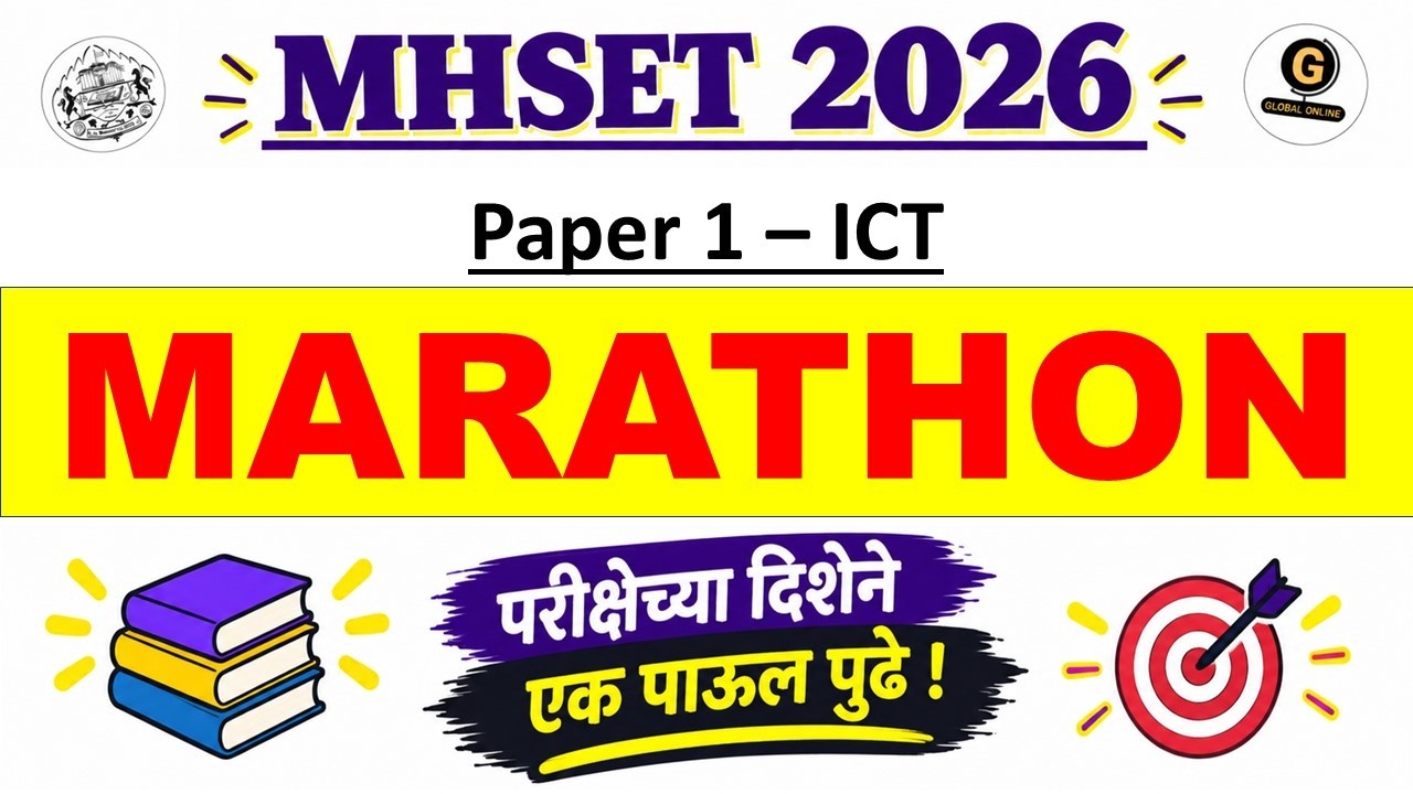MH SET 2026 Paper 1 Revision | Unit 8 Information & Communication Technology Marathon Session