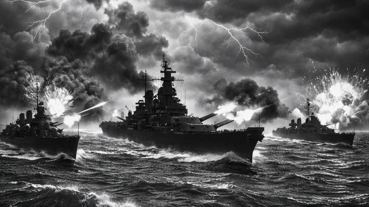 27 Destroyers L’Ont Pourchassé — Il S’Est Retourné Et A Anéanti 27 Navires À La Place