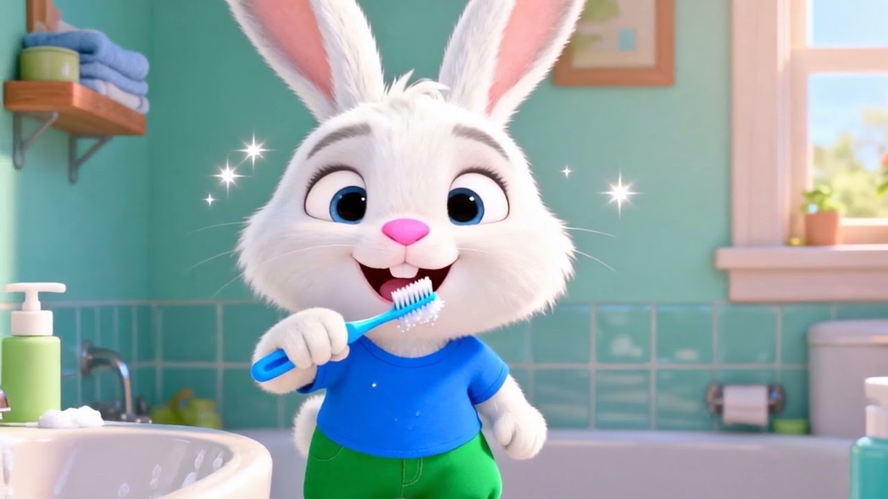 Cepi Cepi se lava los dientes
