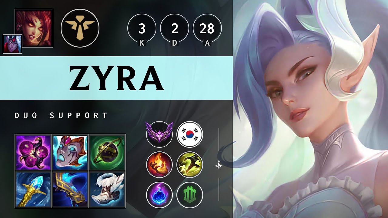 Zyra Support vs Karma - KR Master Patch 25.05