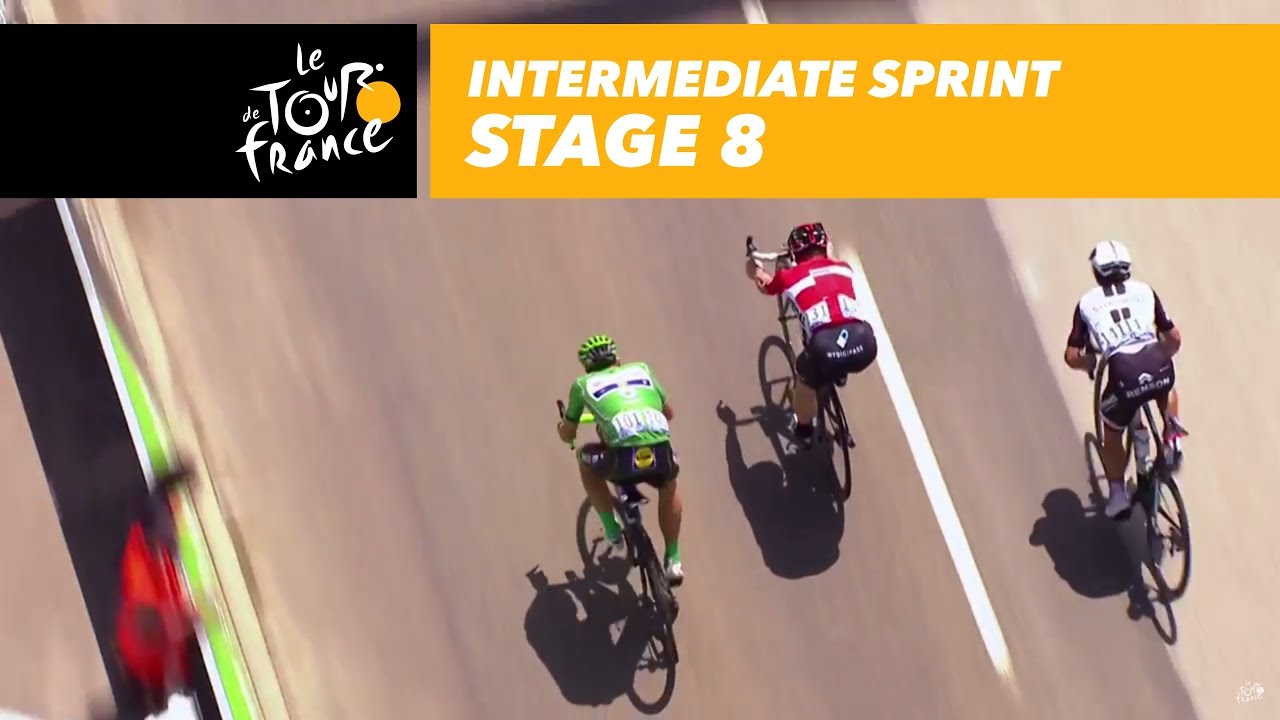 Intermediate sprint: that was close! - Stage 8 - Tour de France 2017