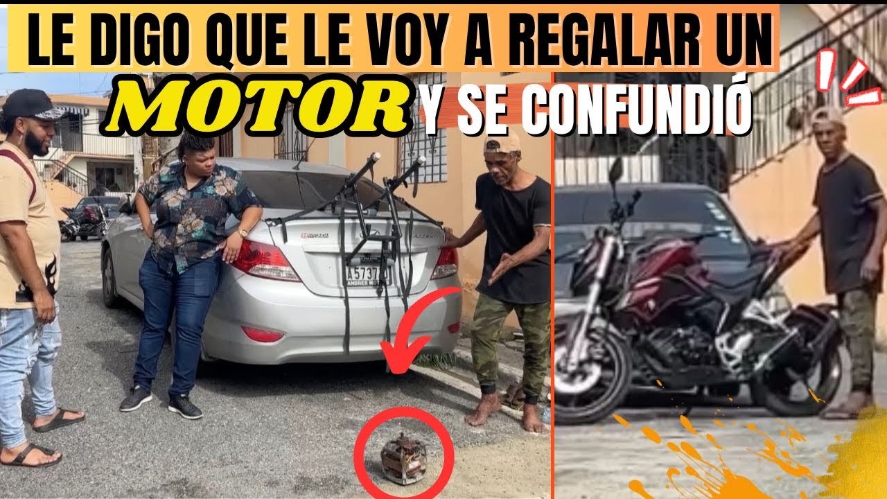 LE REGALE UN MOTOR A LA INDIA Y NO SABÍA QUE ERA DE NEVERA