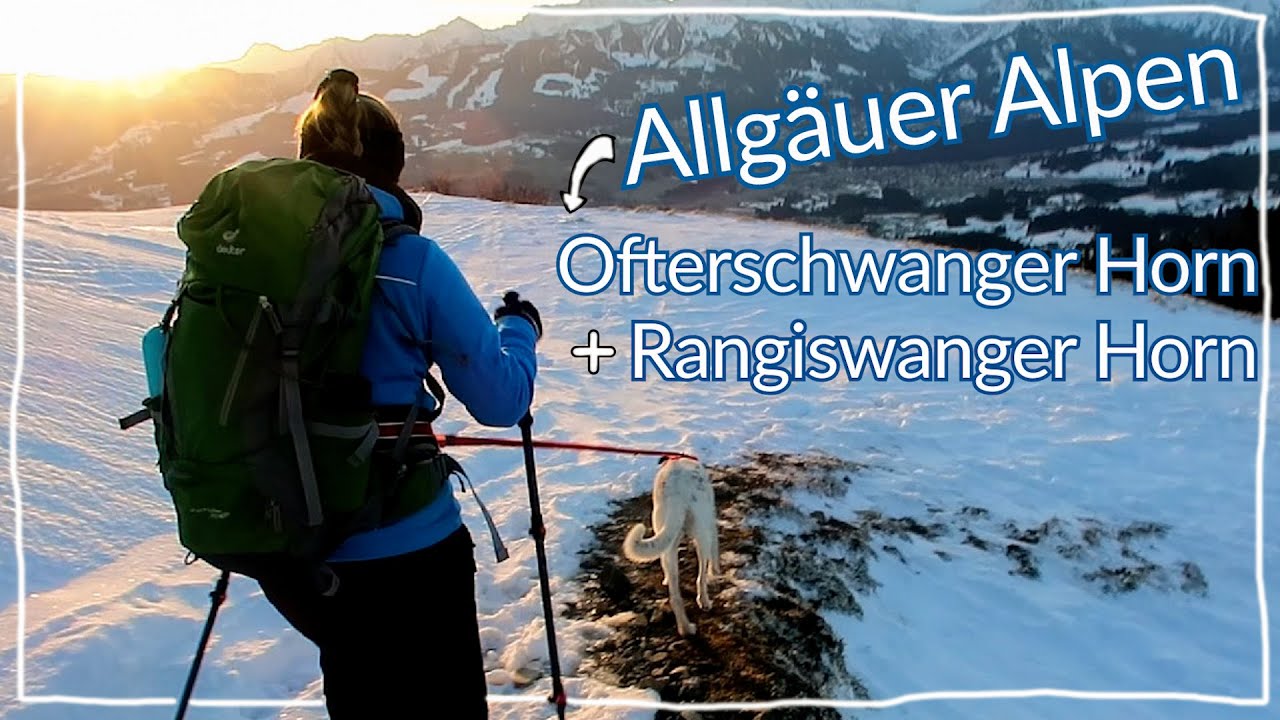 Winterwanderung zum Rangiswanger Horn | Allgäu 4K | Unterwegs mit der DJI Mini 2