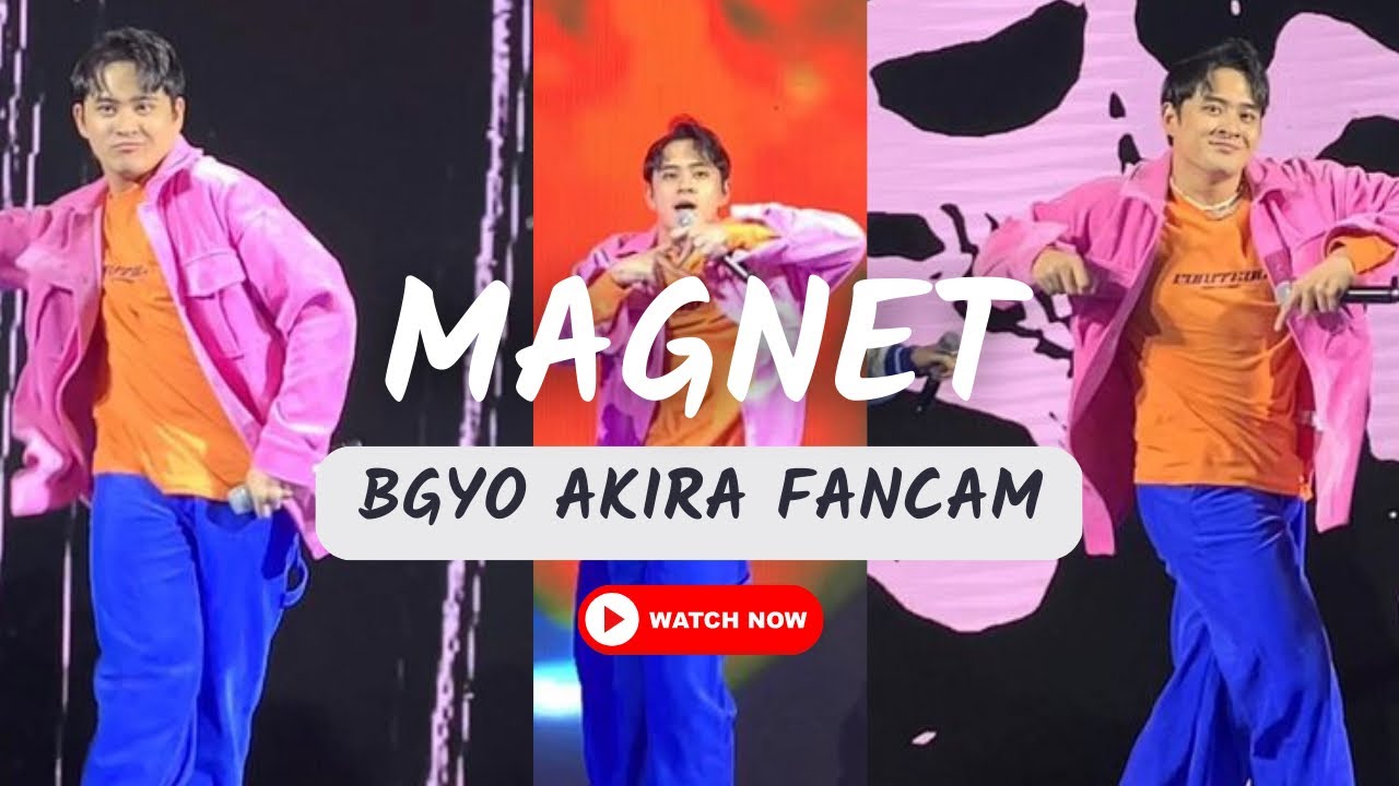 230422 BGYO @ Xiaomi Fan Fest 2023 'MAGNET' / BGYO AKIRA FOCUS FANCAM #BGYO #BGYOAKIRA
