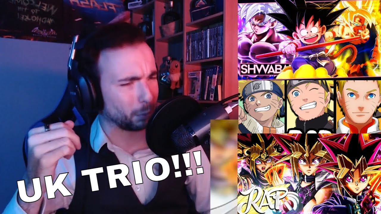 UK TRIO TRIPLE THREAT!! | Reacting to Rustage, Connor Quest and Shwabadi | Yugi Naruto and Goku