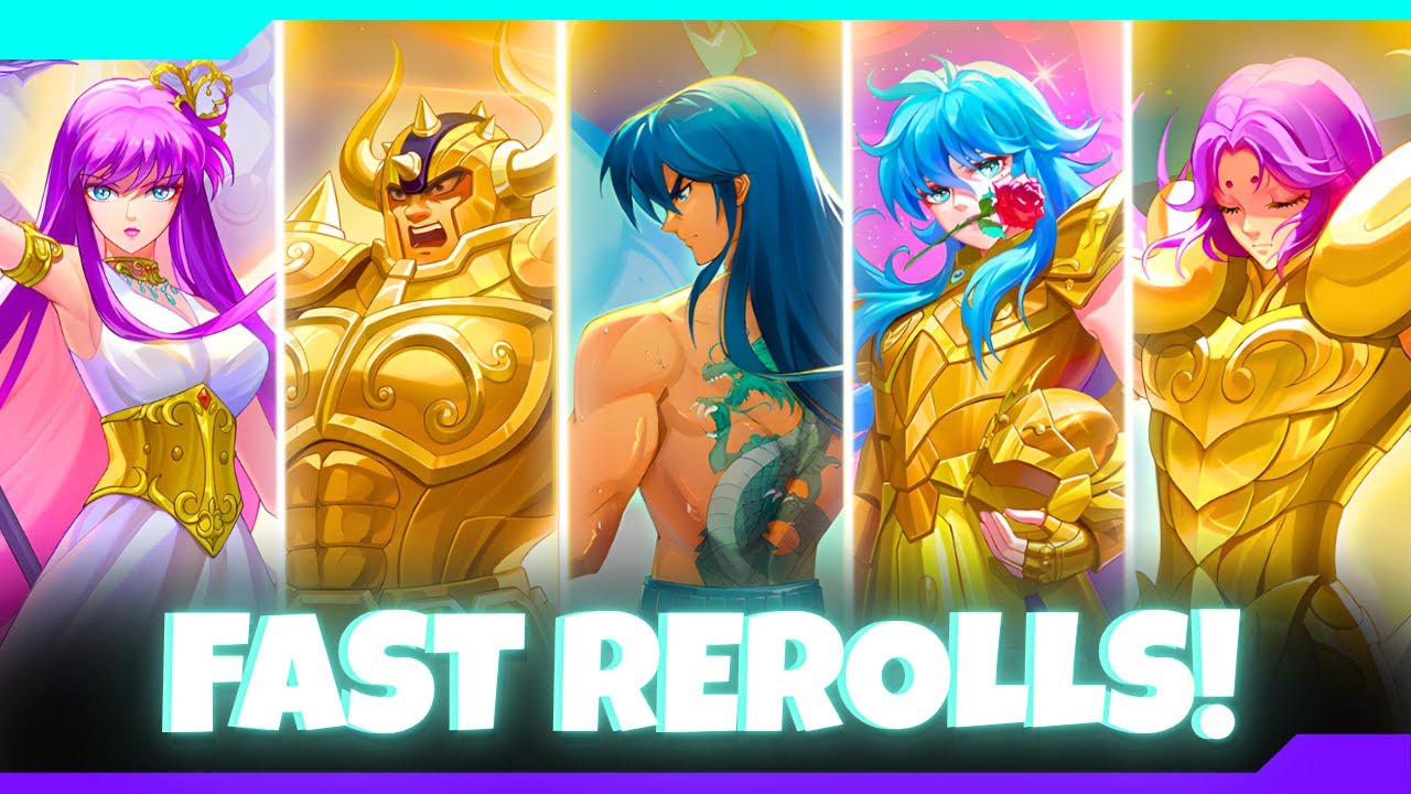 ЛУЧШИЙ ГИД ПО РЕРОЛЛУ! | Saint Seiya EX | TapScreen Gaming