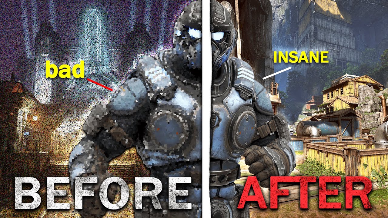 Gears of War on 𝙈𝘼𝙓 𝙌𝙐𝘼𝙇𝙄𝙏𝙔...