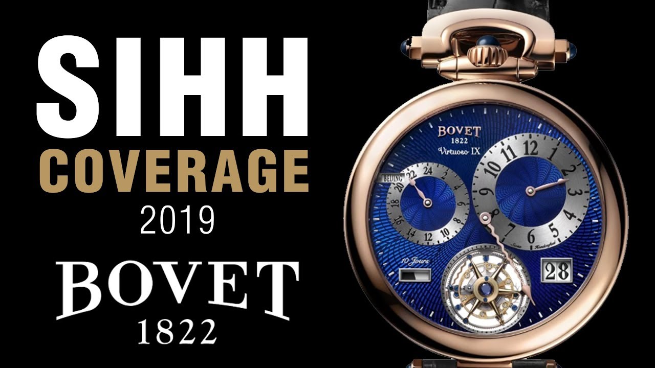 SIHH 2019: Bovet Tourbillon Amadeo Fleurier Virtuoso IX, 19 Thirty Fleurier, Récital 21, and More!