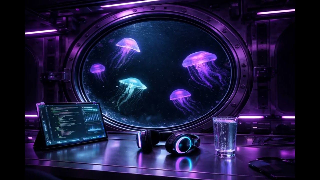 Abyssal Lab Sessions ✨ Vocal Liquid Funk & Bioluminescent Vibes to Study/Work