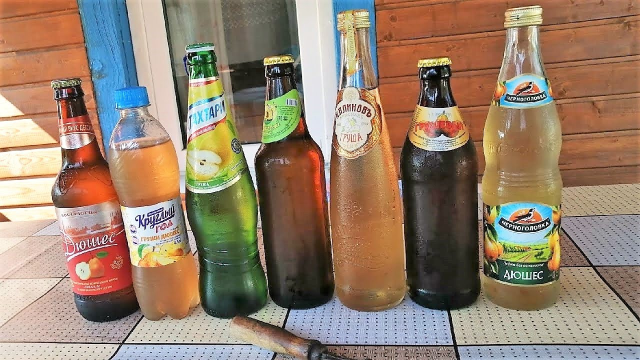 Грушевый ЛИМОНАД Дюшес   слепая дегустация и рейтинг грушевых лимонадов