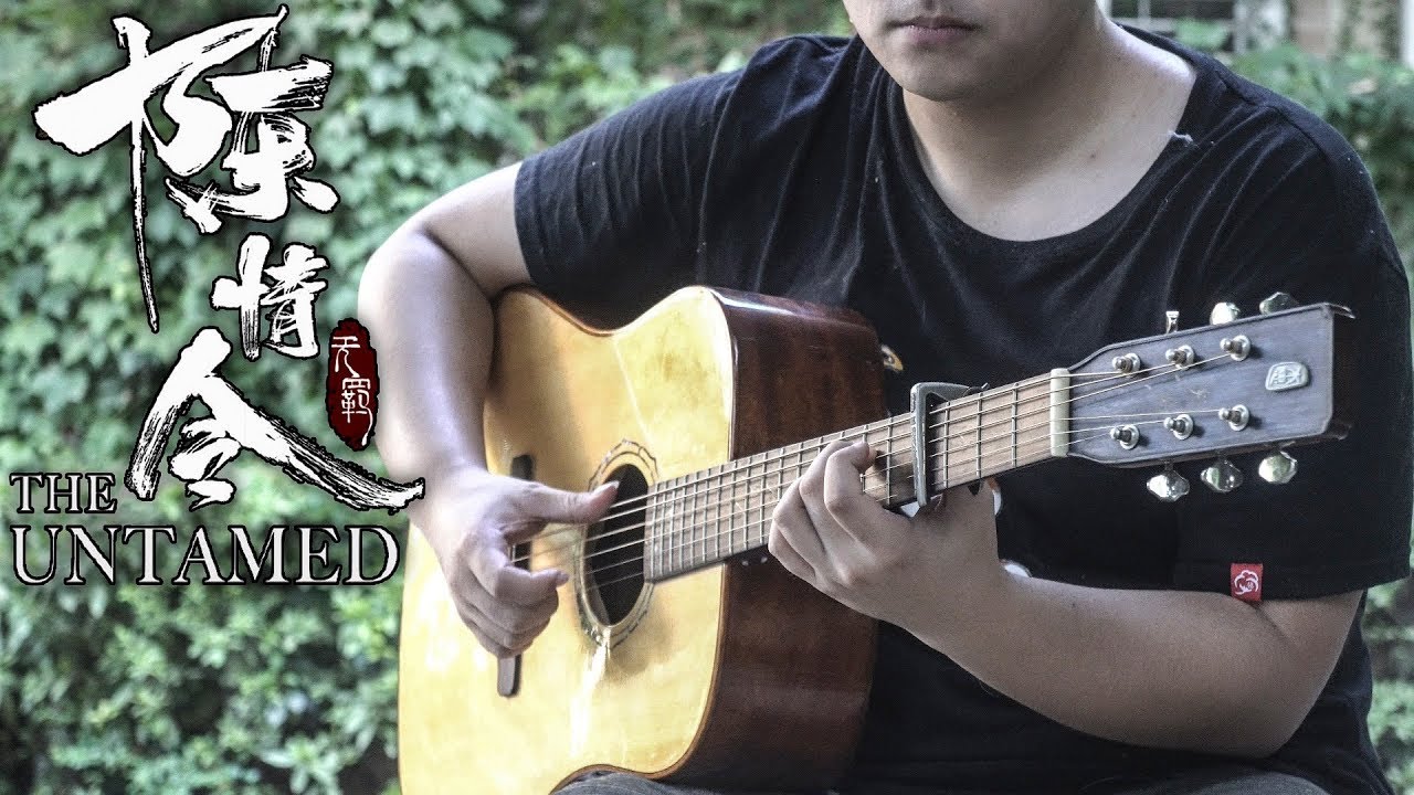 【FREE TAB】【指弹吉他】改编电视剧《陈情令》主题曲 肖战&王一博 - 《无羁》|木思吉他