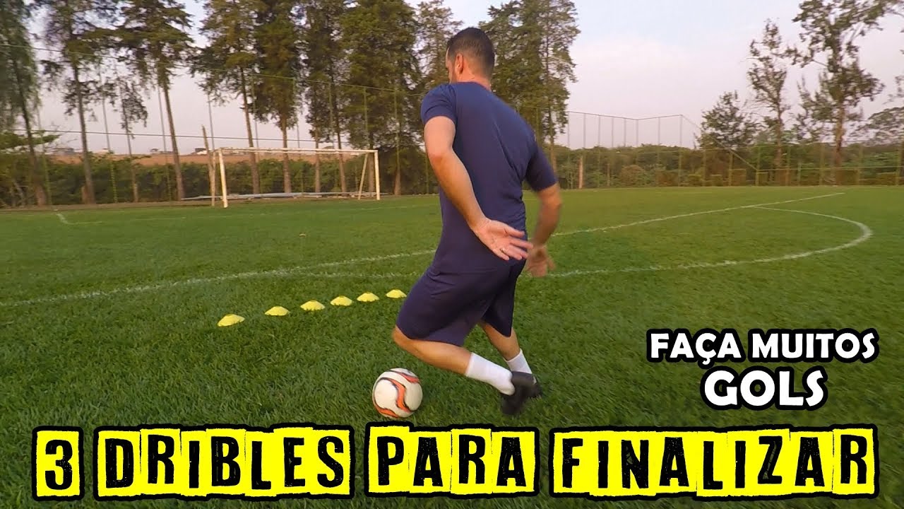 TRES DRIBLES PRA FINALIZAR - FAÇA MUITOS GOLS
