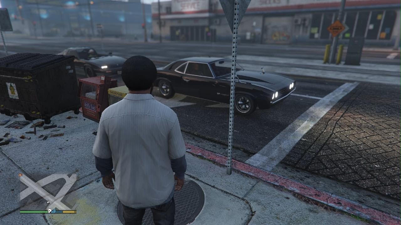 Grand Theft Auto V_Sav plays