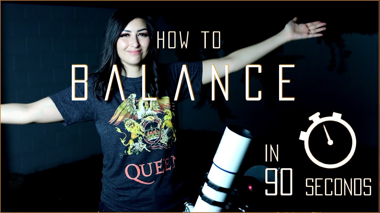 How to Balance your Telescope in 90 seconds