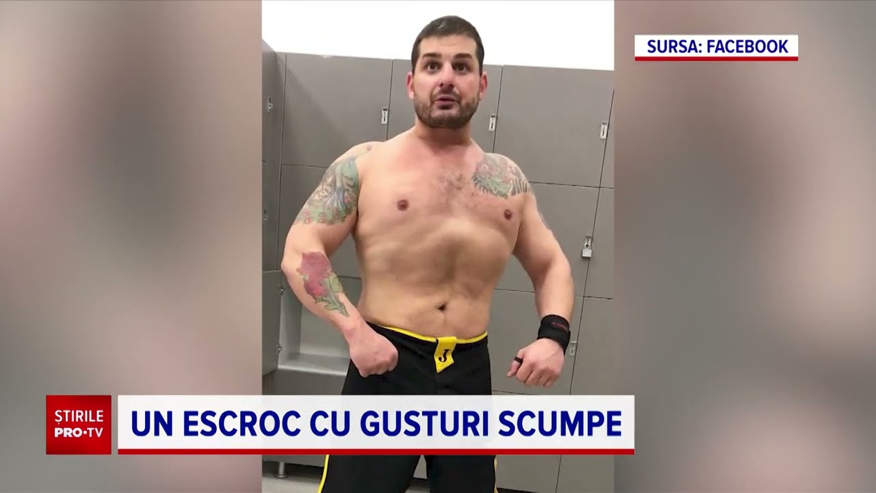 Un escroc cu gusturi scumpe