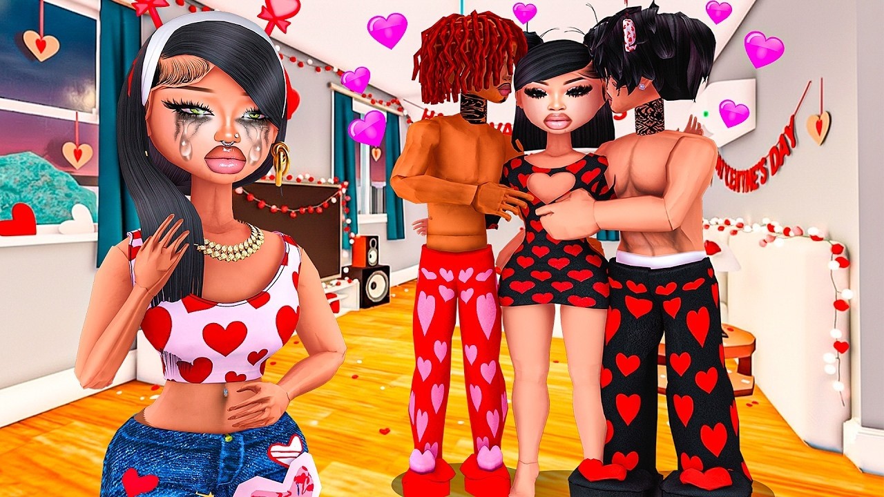 I SNUCK Inside A VALENTINES DAY REALISTIC SLEEPOVER In LifeTogether RP… | Roblox