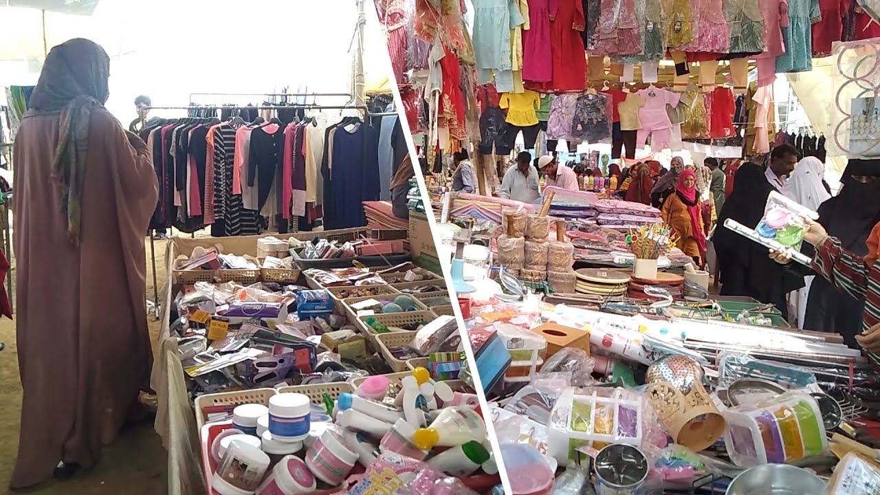 Itwar Bachat Bazar | Sunday Bazar Karachi | TOUR AND RAMADAN SHOPPING | Budget Challenge | SAB Real