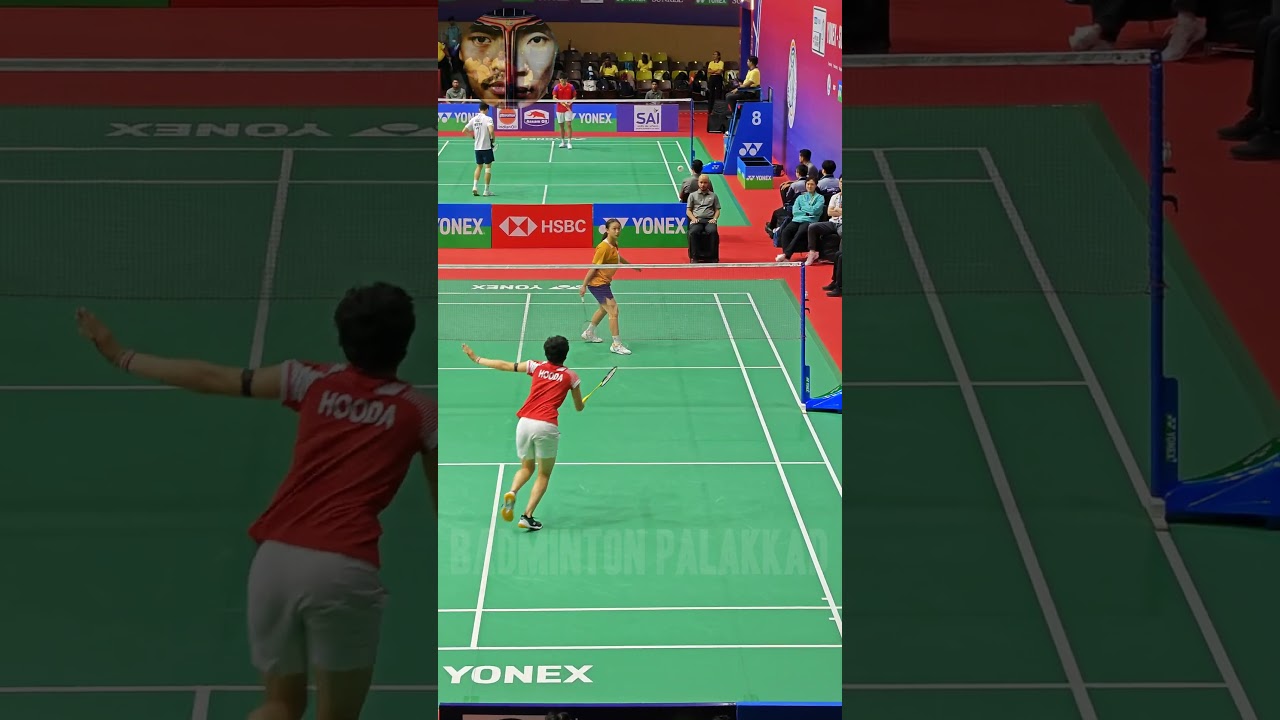 Unnati Hooda on Fire 🔥🔥🔥 #badminton #shuttlesmash #badmintonevent