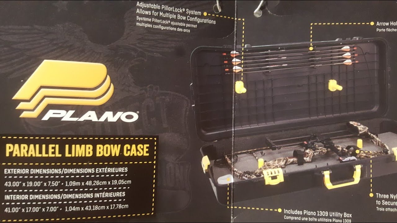 Plano Parallel Limb Bow Case