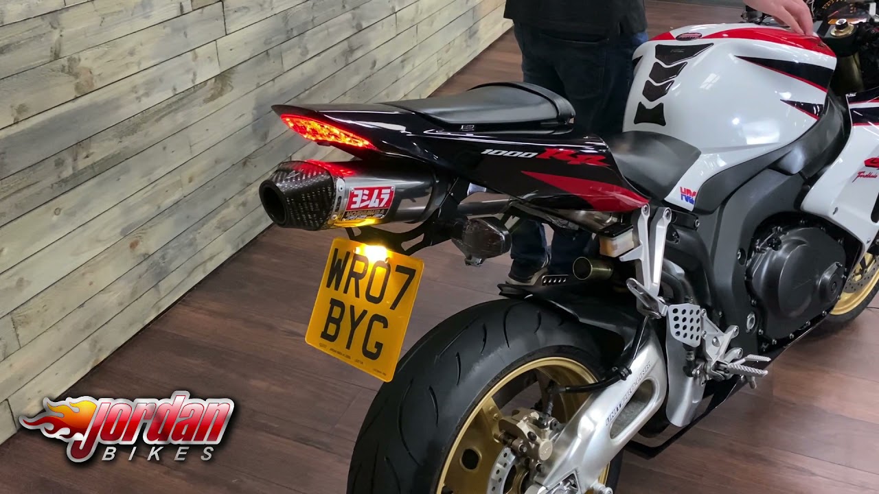 Jordanbikes, Honda, CBR1000RR, Fireblade, 2007 ‘07’ plate, 16617 miles, £5790.