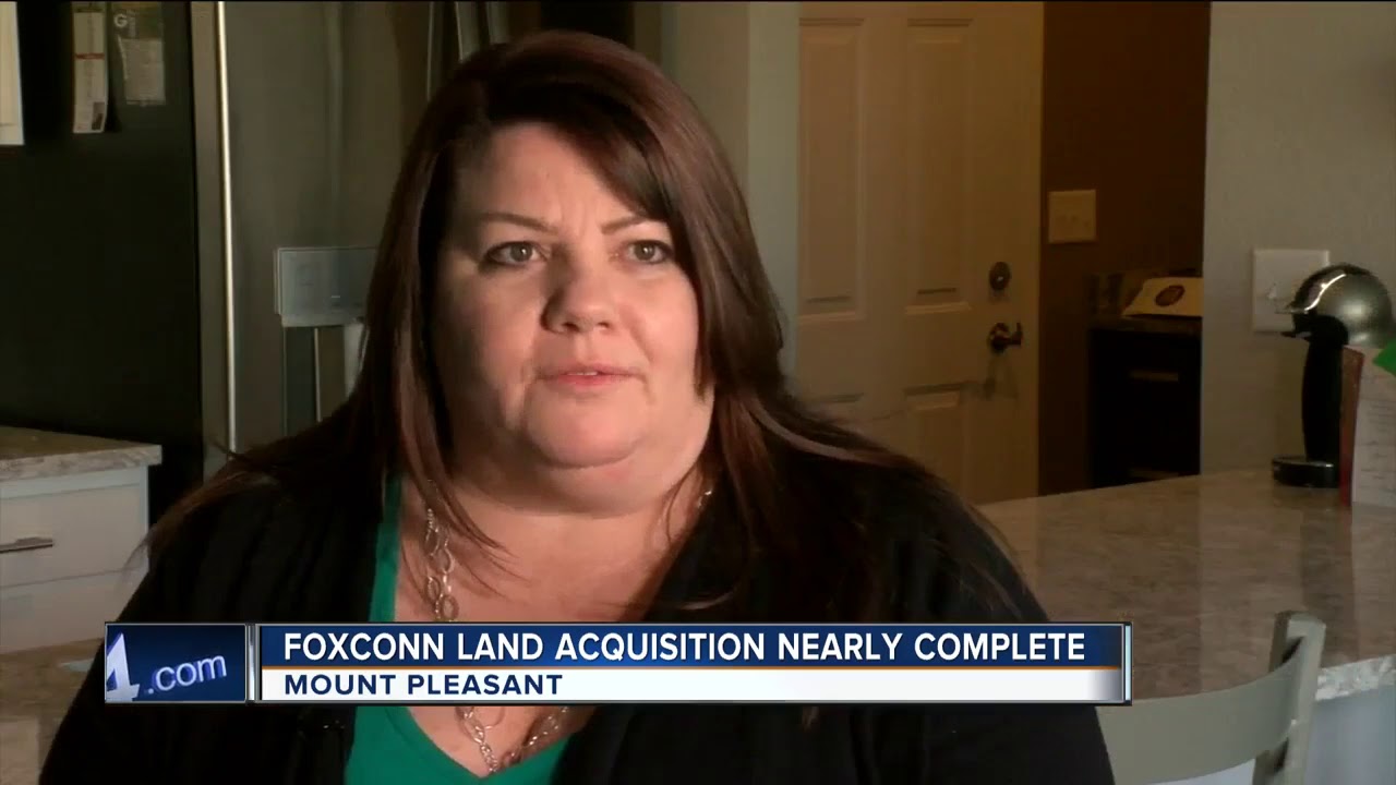 Mt. Pleasant closing in on land acquisition for Foxconn plant
