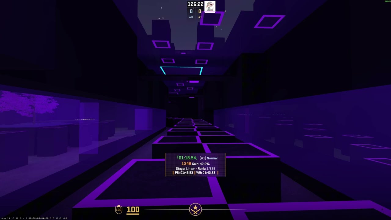 CS2 bhop mellowmood in 1:40