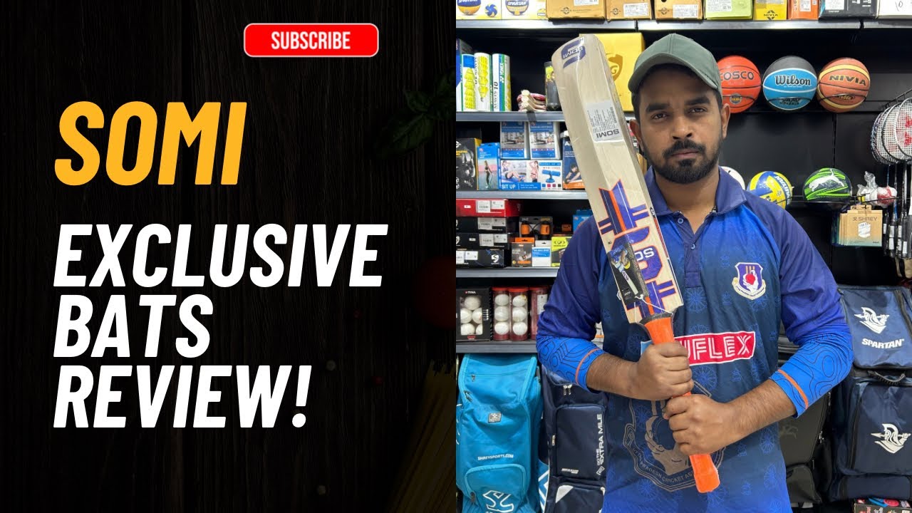 Somi Exclusive English Willow Bats Review | Ai Sports Delhi | +918287417792/9667010575